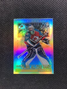 1999-00 O-PEE-CHEE OPC CHROME PATRICK ROY VEZINA MAGIC MOMENTS REFRACTOR #284