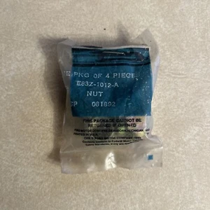 NOS 1988 - 1991 FORD TEMPO MERCURY TOPAZ WHEEL LUG NUTS LOT OF 4 x E83Z-1012-A - Picture 1 of 4