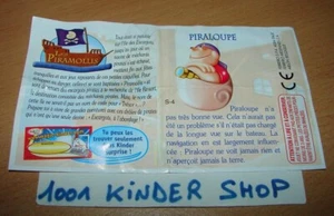 KINDER S-4 S4 LES PIRAMOLLIS PIRATELLI BPZ FRANCE 2005 - Photo 1/1