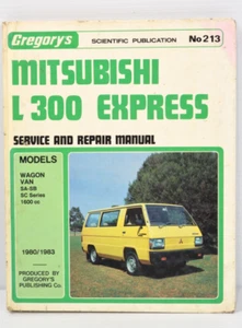 Mitsubishi L300 Express Workshop Service Manual 1980/1986 Gregorys - Picture 1 of 11