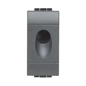 Bticino L4953 living light tasto falso polo con foro diametro 9 mm colore Antrac - Imagen 1 de 1