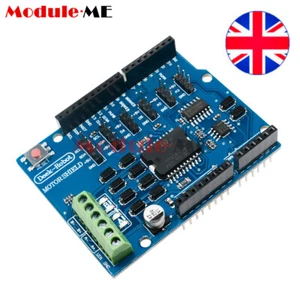 L298P Shield R3 DC Motor Driver 2A H-Bridge 2 Way For Arduino UNO 2560 K - Picture 1 of 11