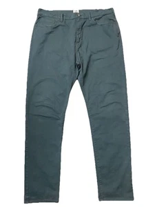 Pantalones chinos de pedernal y yesca para hombre 38x34 calce cónico pantalones preppy - Imagen 1 de 6