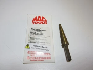 MAC TOOLS VA2T 3/16 - 1/2 inch Step Drill Titanium 'NEW' **AB8** - Picture 1 of 7