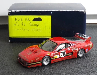 Ferrari 512 BB LM #70 le Mans 1982 - Remember 1/43 - Photo 1/4
