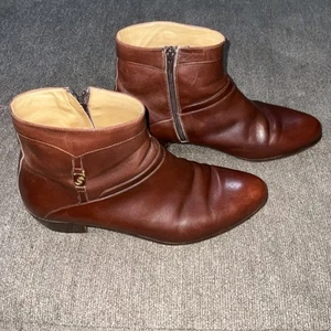Varese Herren Vintage Braun Stiefeletten Hergestellt in ITALIEN Größe 9,5 - Bild 1 von 7