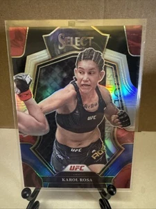 2023 Panini Select UFC Black & Blue Prizm Premier Level Karol Rosa #194 SP 27/49 - Picture 1 of 3