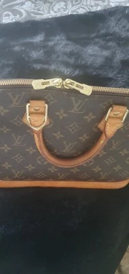 Louis Vuitton Brown Interior Alma PM - Image 1 of 3