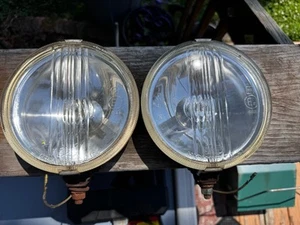 2 pares de faros/luces de puente alto cromados ZED 1000 vintage - Imagen 1 de 12