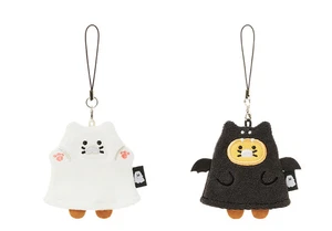 Kakao Friends Choonsik Nyangnyang Special Smartphone Cleaner Strap Ghost & Bat - Picture 1 of 15