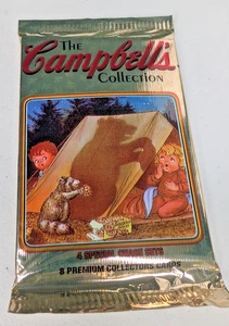 1995 Campbell's Kids Trading Cards 8 in a Pack New Sealed Collection Vintage Art - Picture 1 of 3