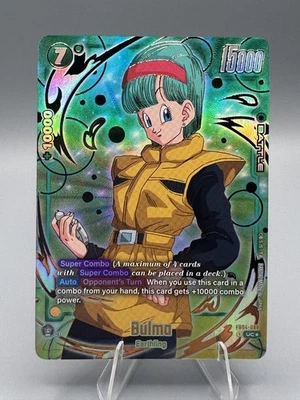 Bulma Alt Art Super Combo FB04-068 1st Anniversary Set Dragon Ball Fusion World - Image 1 of 2