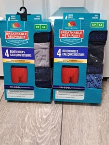 2 Brand New Packs Of Fruit Of The Loom Boy's 4 Pairs Boxer Briefs - Picture 1 of 4