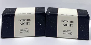 ✨2-Pack Bath & Body Works INTO THE NIGHT Shea Butter Cleansing Bar Soap✨ - Picture 1 of 1