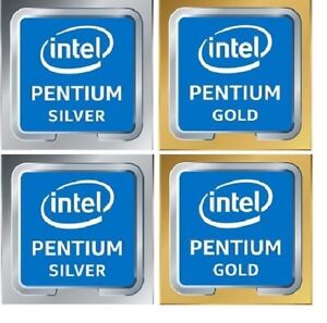 Intel Pentium Silver Sticker Or Gold n6000 n6005 n5030 n6000 j5040 n5030 j5005