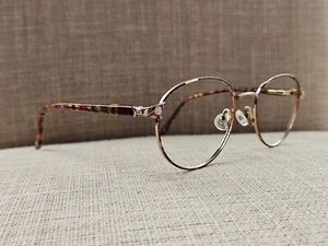 Vintage Laura Ashley JACQUELINE Women Eyeglasses Frame Brown Tone Glasses Japan - Picture 1 of 12
