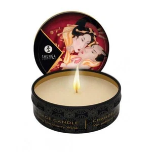 Vela de masaje erótica SHUNGA vela romance/vino fresa brillante 30 ml - Imagen 1 de 1