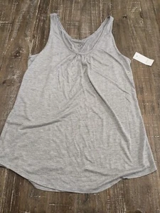 Loft Womens Gray Tank Top Size M - Picture 1 of 5