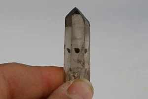 Cristal de quartz fumé les Droites Chamonix France 46x14mm Collection - Picture 1 of 5
