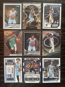 Ja Morant Lot. Clearly Rated Rookie RC. Spectra Silver Prizm. Mosaic. Select