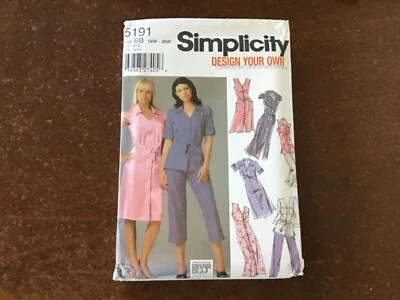 Simplicity 5191 ~ Shirtdress Tunic Pants Top Jacket ~size 18 20 22 24 26 ~ Uncut - Image 1 of 4