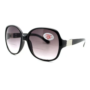 Womens Fashion Bifocal Lens Sunglasses Square Frame Aspheric Lens - Picture 1 of 5