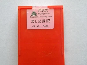 Platten zum Gewindefräsen von C.P.T., 30 E 12 UN MT 5 - Bild 1 von 2