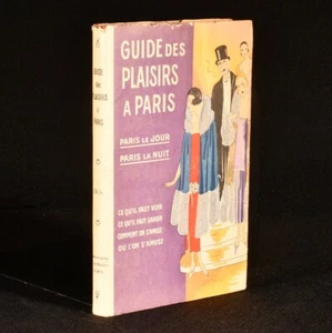 c1930 Guide des Plaisirs a Paris Scarce French - Picture 1 of 8