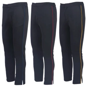 For Picard 2 Men Trousers Cosplay Starfleet Red Gold Blue Stripes Pants Costumes - Picture 1 of 12