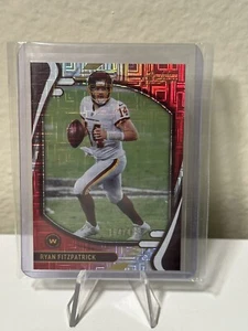 2021 Panini Absolute Ryan Fitzpatrick Red Squares Washington Commanders 164/499 - Picture 1 of 2