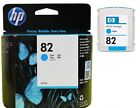 Genuine 2017 Dated Hp 82 C4911a Cyan Cartridge 500 500Ps 800 800Mfp Fast Postage