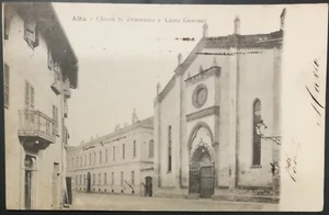 1900 - Alba - Chiesa S. Domenico e Liceo Govone - Bild 1 von 1