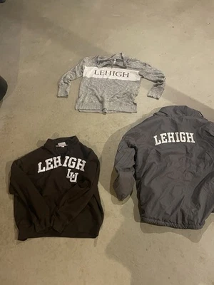 XL Lehigh University Zipper Hoodie, Winter Jacket, & Zippered Shirt - Image 1 of 4
