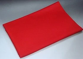 Red felt carpet, tea ceremony, 1 tatami mat (90 x 180 cm) - Image 1 of 3