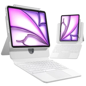 Wireless Keyboard Case for iPad Air 13-inch (M3/M2, 2025/2024), iPad Pro 12.9... - Picture 1 of 8