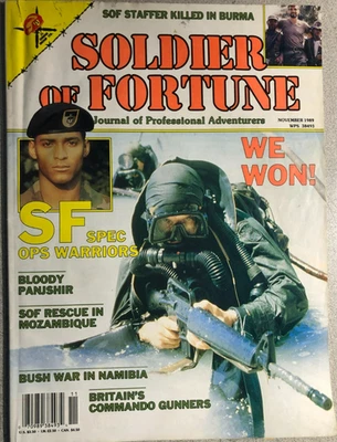SOLDIER OF FORTUNE Magazine November 1989 - Image 1 of 3