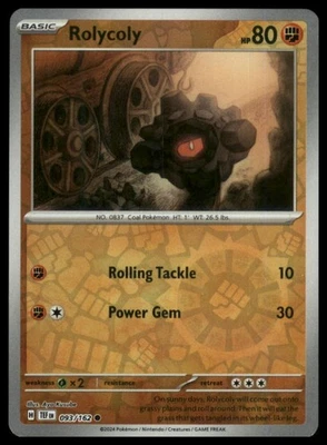 SV05: Temporal Forces #093/162 Rolycoly - Image 1 of 2