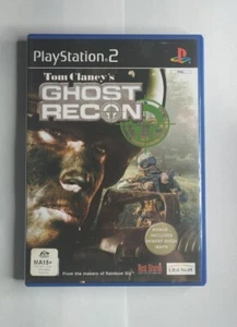 Tom Clancy's Ghost Recon - PS2 - includes Manual - PAL - Free Domestic Postage  - Picture 1 of 3