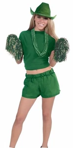 Adult Boxer Shorts Dark Green Adult Halloween Costume Accessory - Picture 1 of 1