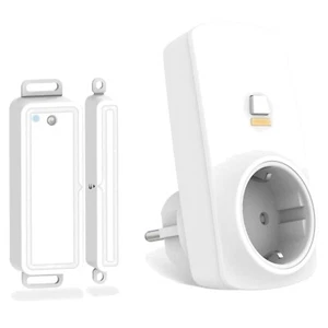 Funk-Abluftsteuerung mit Fensterkontakt, 30m Reichweite, 3680W, Plug & Play - Bild 1 von 10