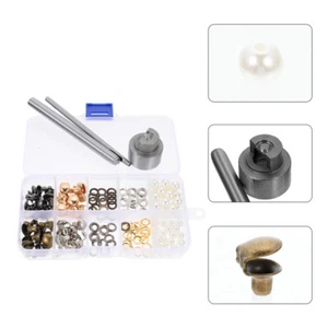 Kit ganci lacci stivali ganci lacci fibbie riparazione ganci fibbia - Foto 1 di 12