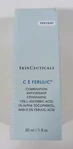SkinCeuticals C E Ferulic 15% L-Ascorbic Acid Serum 1 oz / 30mL New Sealed - Picture 1 of 4