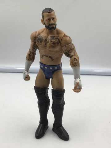 2012 Rare Mattel C.M. Punk Elite Collection Series 16 Wrestling Action Figure Cover