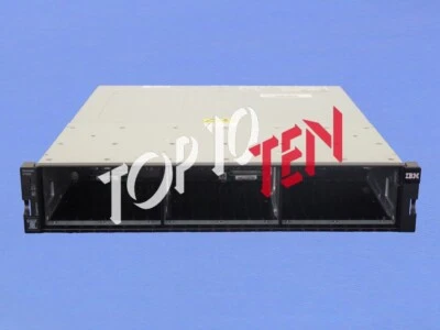 IBM 64P8444 Storwize V7000 Gen2 2076-24F Chassis 2x CNTLR 2x PSU - Bild 1 von 2