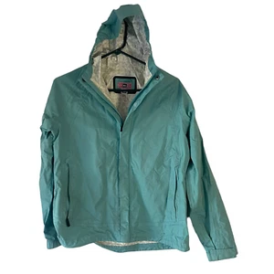 REI Youth Girls Size XL 18 Blue Rain Outdoor Waterproof Jacket Coat - Picture 1 of 8