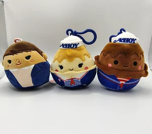 Set of (3) Stranger Things Keychain Squishmallows Brand New With Tags 11, - Picture 1 of 5