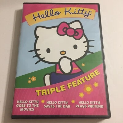NEW Hello Kitty Triple Feature DVD Disc Sealed - Image 1 of 2