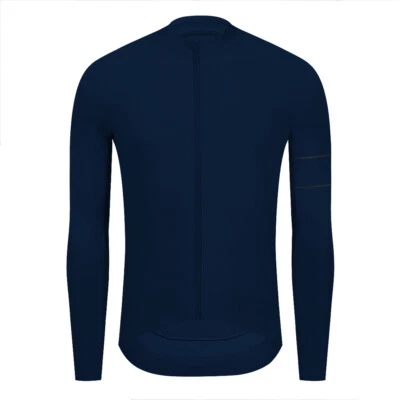 YKYWBIKE Mens Cycling Jersey long Sleeve Thermal Bicycle Bike MTB Shirt Maillots - Image 1 of 4