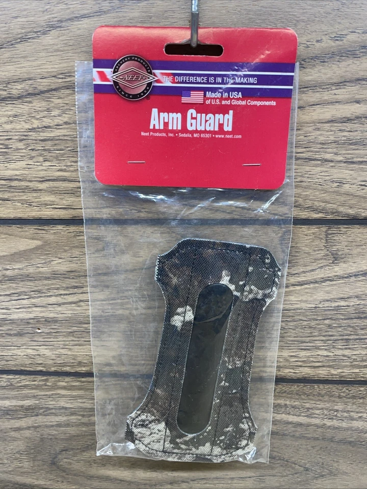 Neet Arm Guard Archery Youth Mini, Strata Camouflage NY-MG #55416 New - Image 1 of 4