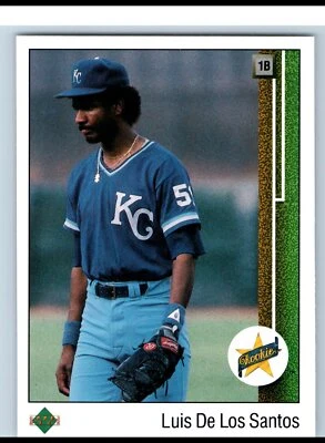 1989 Upper Deck #12 Luis de los Santos Near Mint - Image 1 of 2